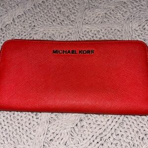 Michael Kors zip around wallet